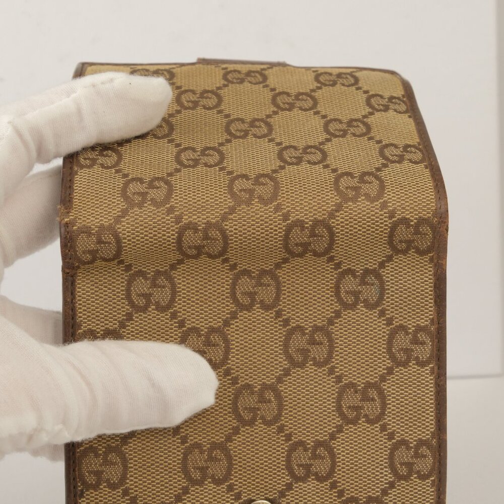 Gucci GG Canvas Monogram Bifold Wallet, Brown/Tan - Picture 12 of 12